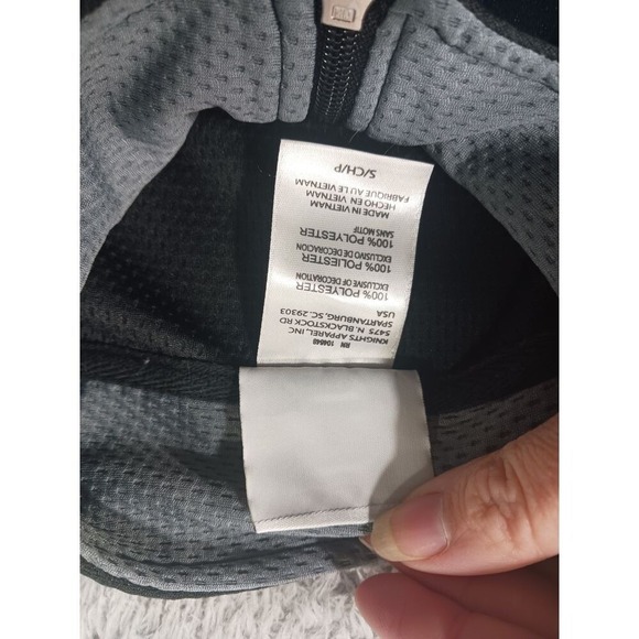 Pittsburgh Penguins NHL 1/4 Zip Pullover Jacket Black Mesh Size L Fan‎ Gear - Picture 4 of 9